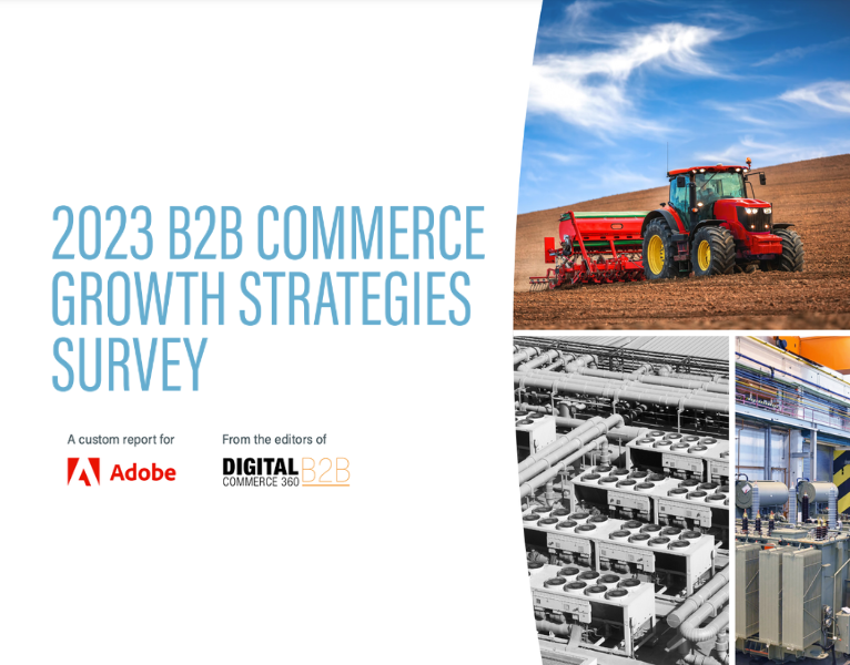 2023 B2B Commerce Growth Strategies Survey and Report