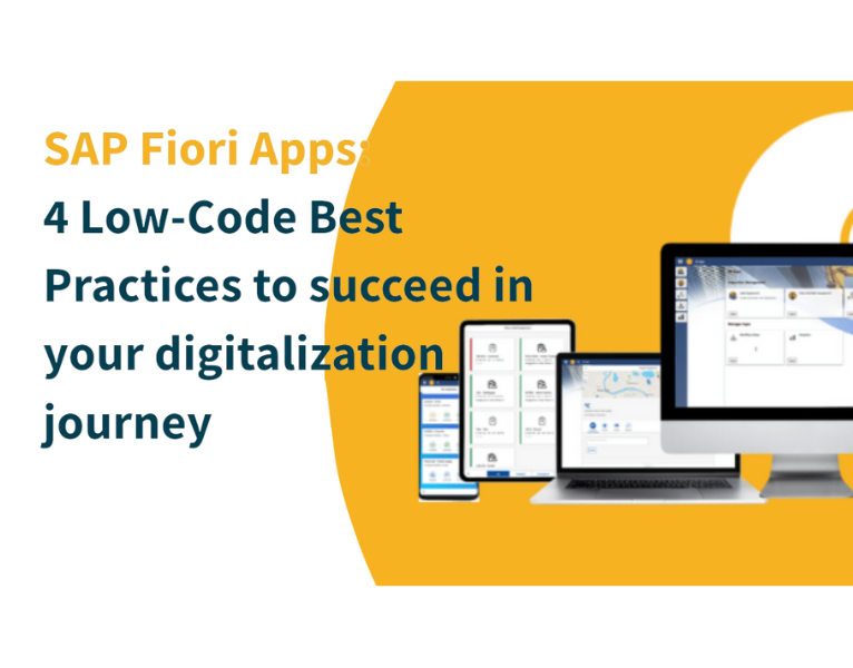 4 Low-Code Best Practices for SAP Fiori Apps