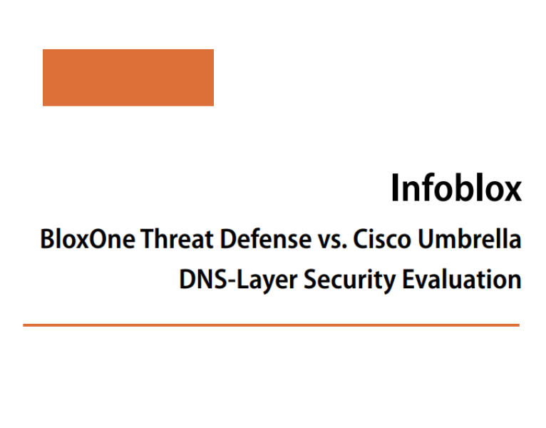 BloxOne Threat Defense vs