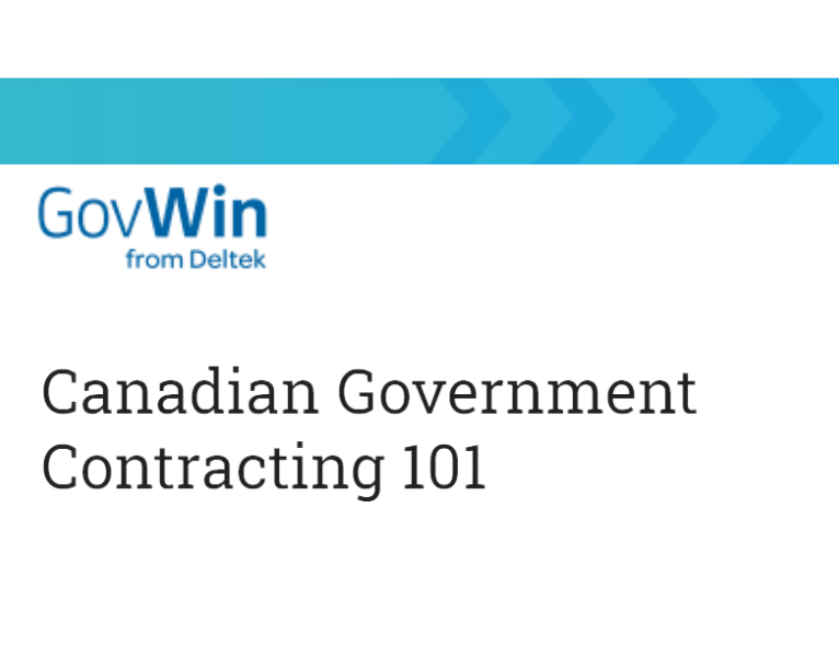 Canadian Government Contracting 101