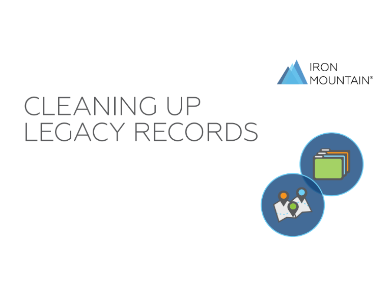Cleaning Up Legacy Records Infographic