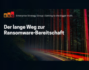 ESG Report The Long Road Ahead to Ransomware Preparedness - DE
