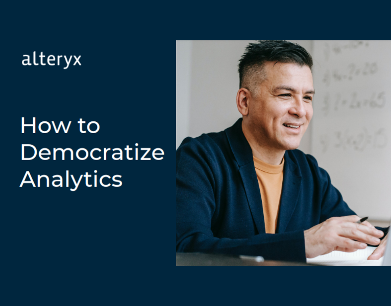 How to Democratize Analytics Guide Book