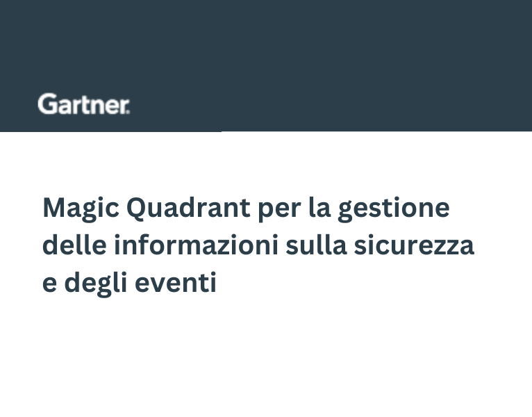 Magic Quadrant per la gestione delle informazioni sulla sicurezza e degli eventi
