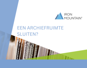 OVERWEGINGEN VOOR HET SLUITEN VAN ARCHIEFRUIMTES