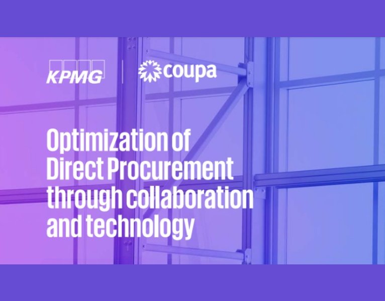 Optimization of Direct Procurement through collaboration and technology