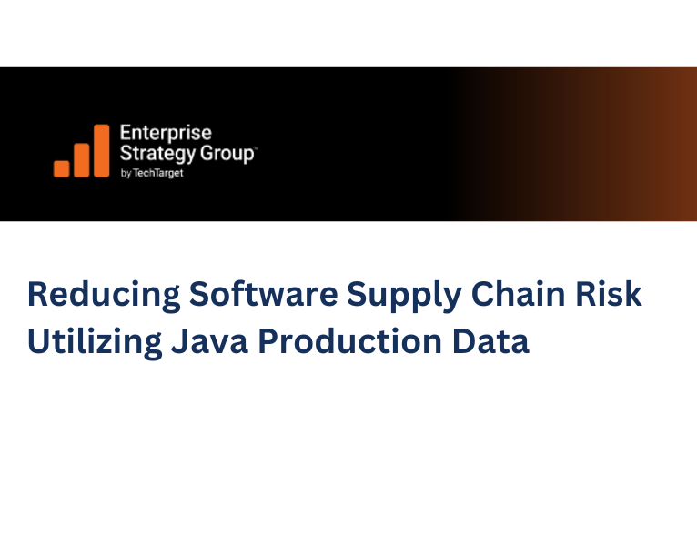 Reducing Software Supply Chain Risk Utilizing Java Production Data