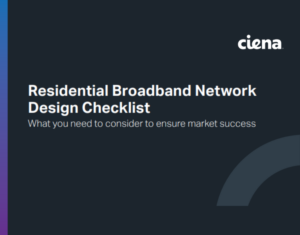 Residential Broadband Network Design Checklist