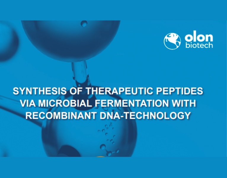 SYNTHESIS OF THERAPEUTIC PEPTIDES VIA MICROBIAL FERMENTATION WITH RECOMBINANT DNA-TECHNOLOGY