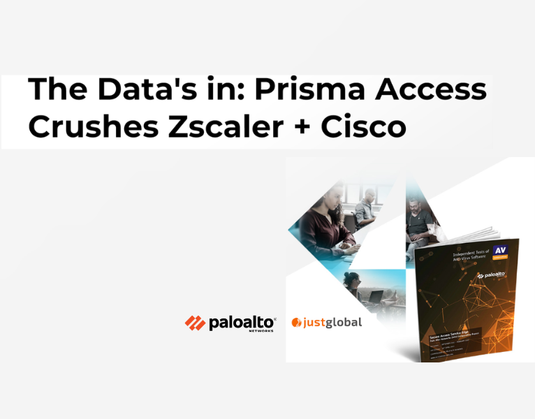 The Data's in Prisma Access Crushes Zscaler + Cisco