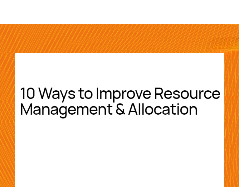Title ﻿10 Ways to Improve Resource Management & Allocation