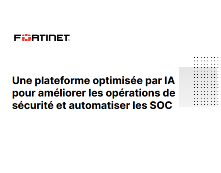 Une plateforme optimisée par IA pour améliorer les opérations de sécurité et automatiser les SOC