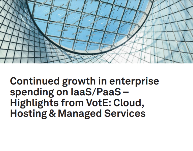 Voice of the Enterprise- Cloud, Hosting, and Managed Services