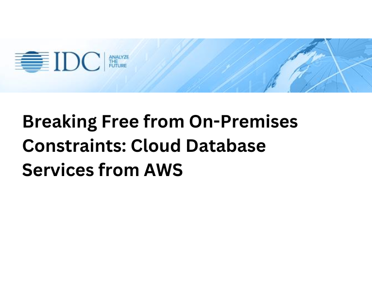 Break free from on-premises database constraints