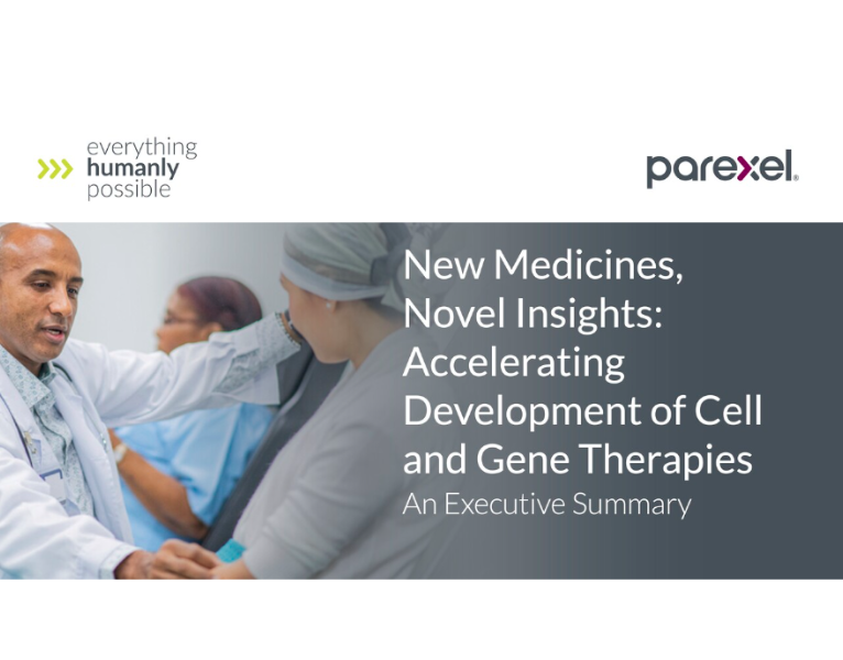 Bringing Cell and Gene Therapies to Market, Faster