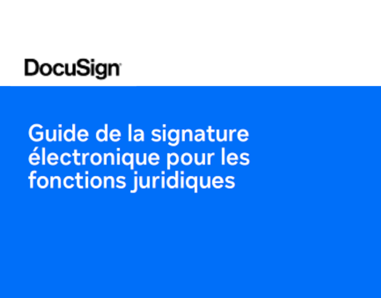La signature électronique pour les fonctions juridiques