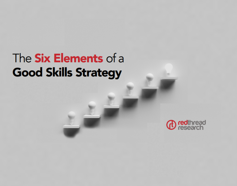 The Six Elements of a Good Skills Strategy