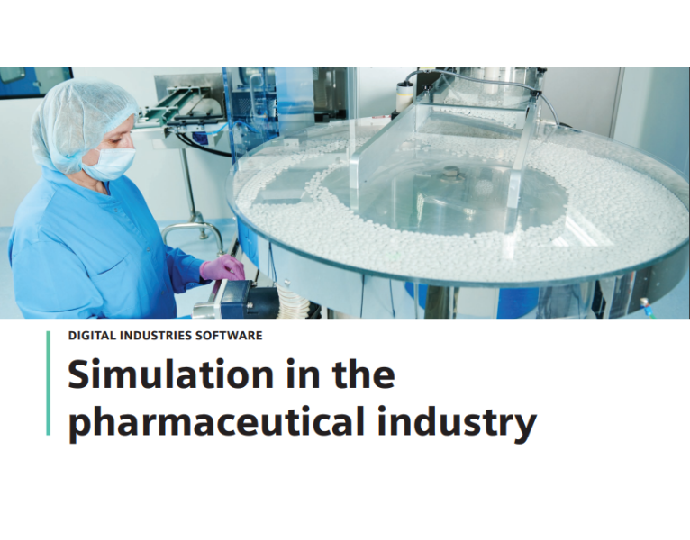 The power of simulation in designing a pharmaceutical manufacturing process