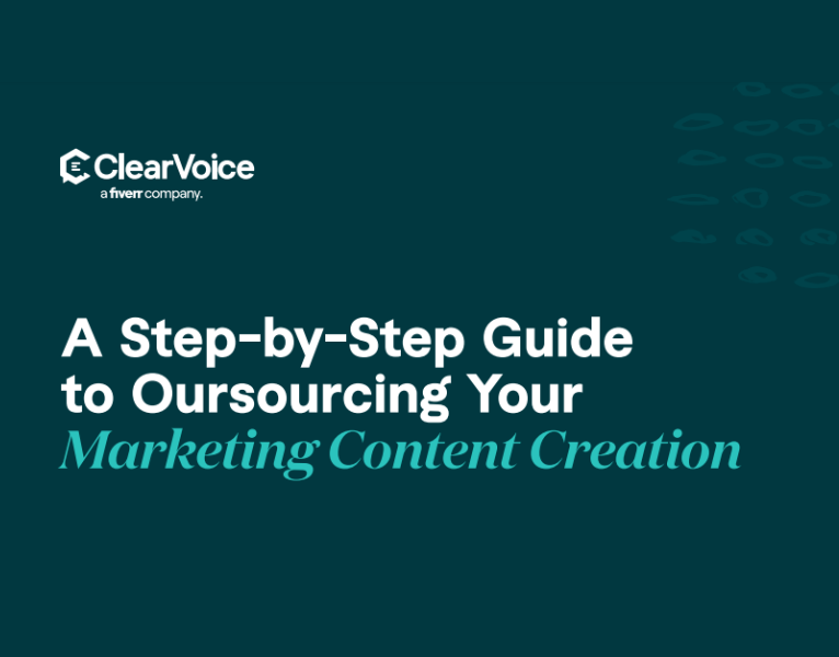 eBook A Step-by-Step Guide to Outsourcing Your Marketing Content Creation