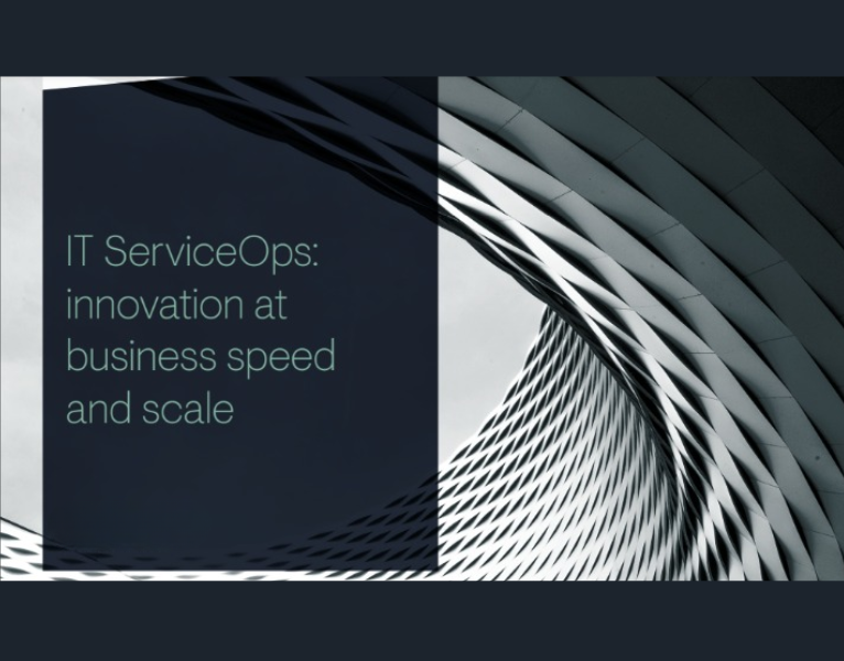 EMA IT ServiceOps innovation at business speed and scale