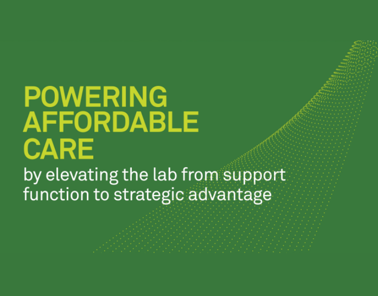 Elevating the Lab from Support Function to Strategic Advantage