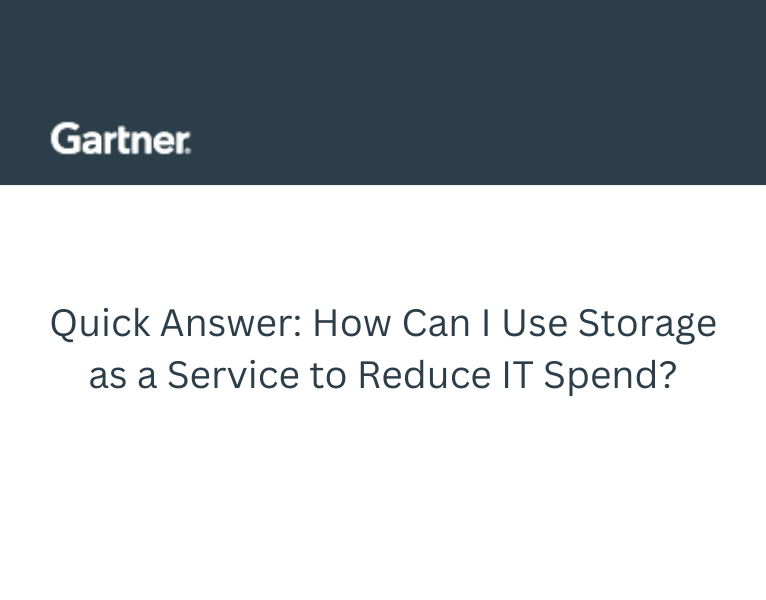 Quick Answer How Can I Use Storage as a Service to Reduce IT Spend