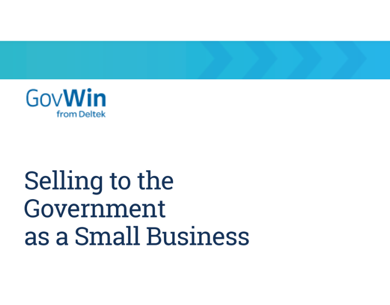 Selling to the Government as a Small Business
