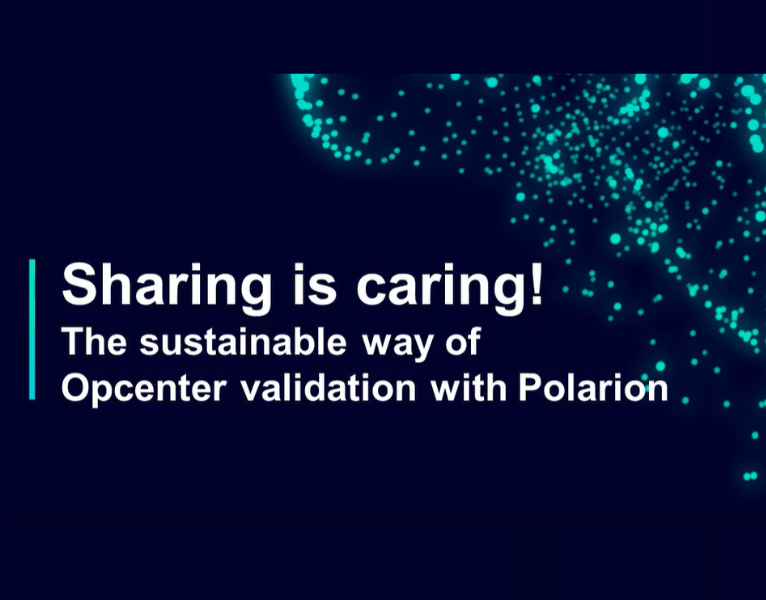 Sharing is caring – The Sustainable Way of Validation